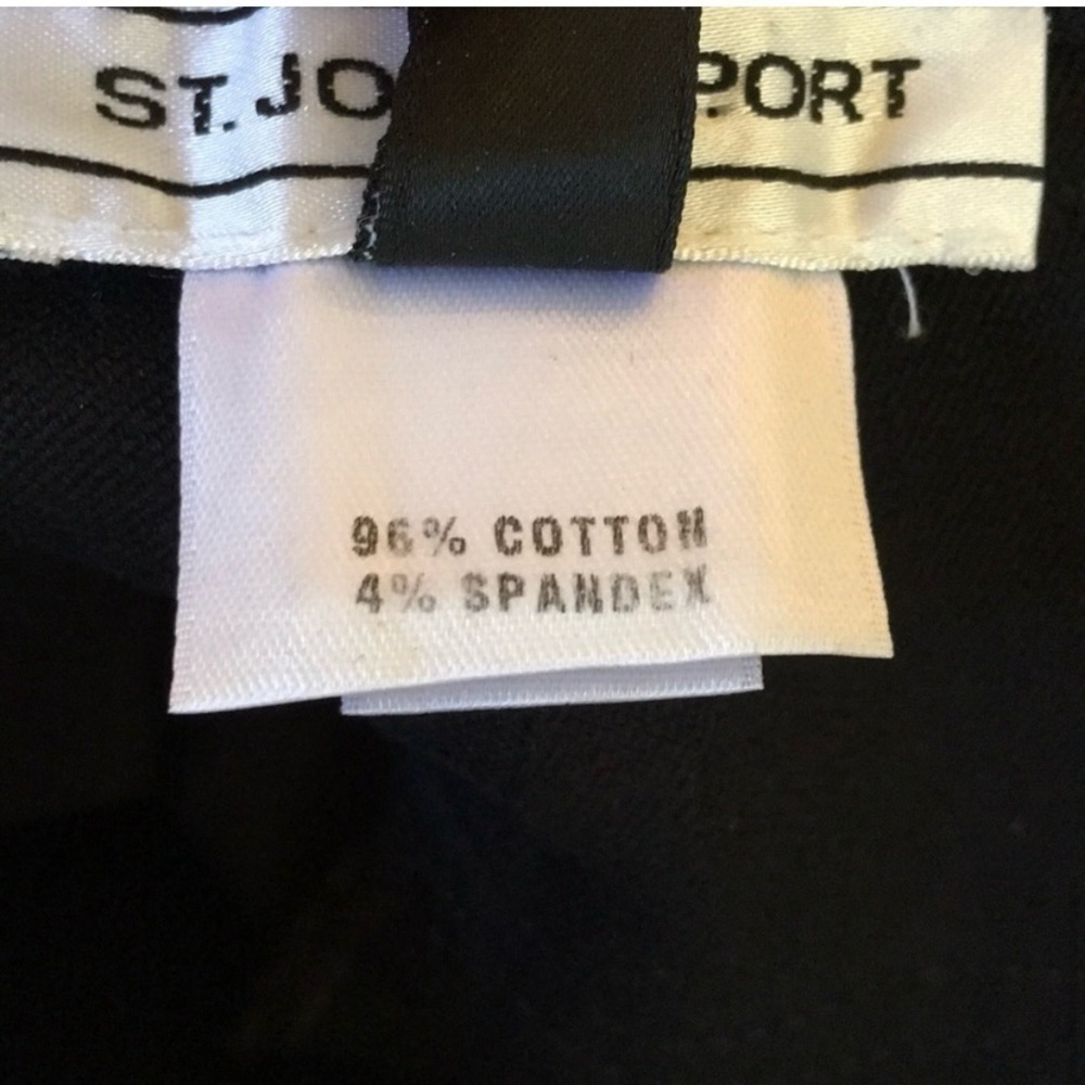 St. John Sport black denim jeans - Picture 10 of 11
